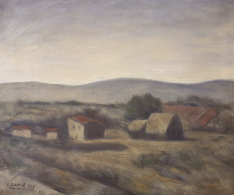 Carrà - paesaggio toscano