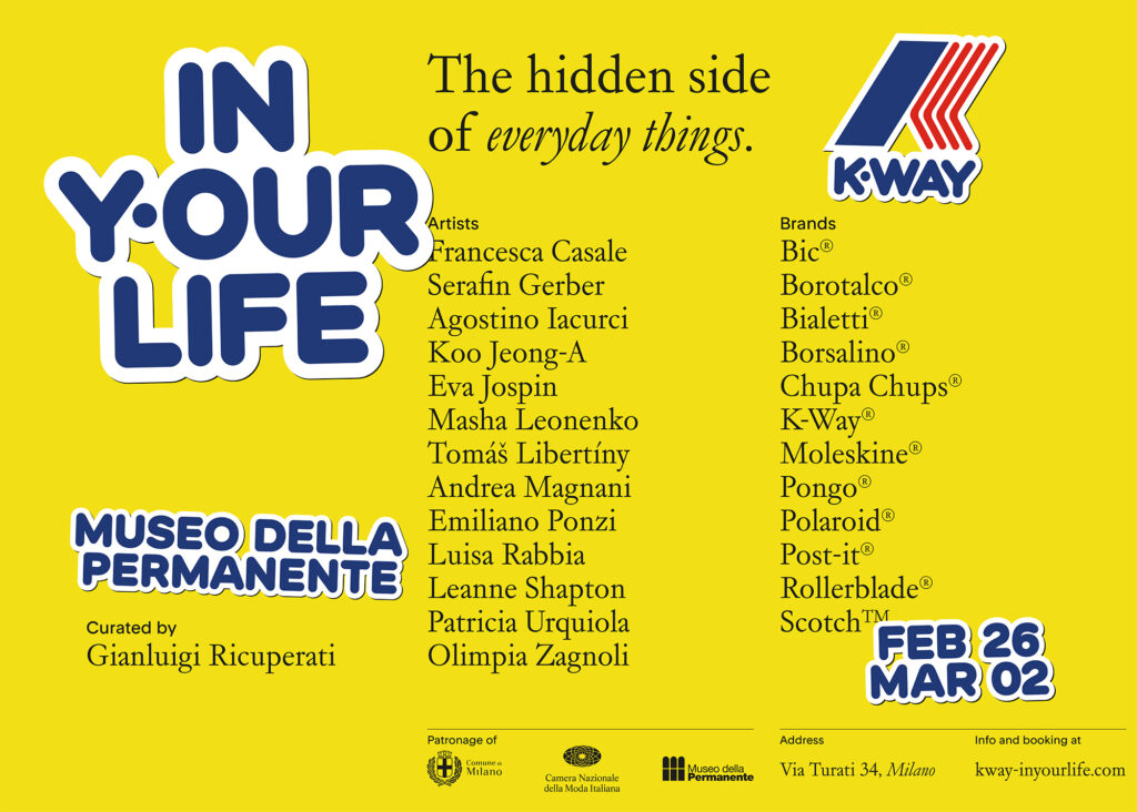 KWAY- IN YOUR LIFE Dal 26 febbraio al 02 marzo 2025