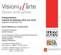 “VISIONI D’ARTE”, OPERE DI 65 ARTISTE